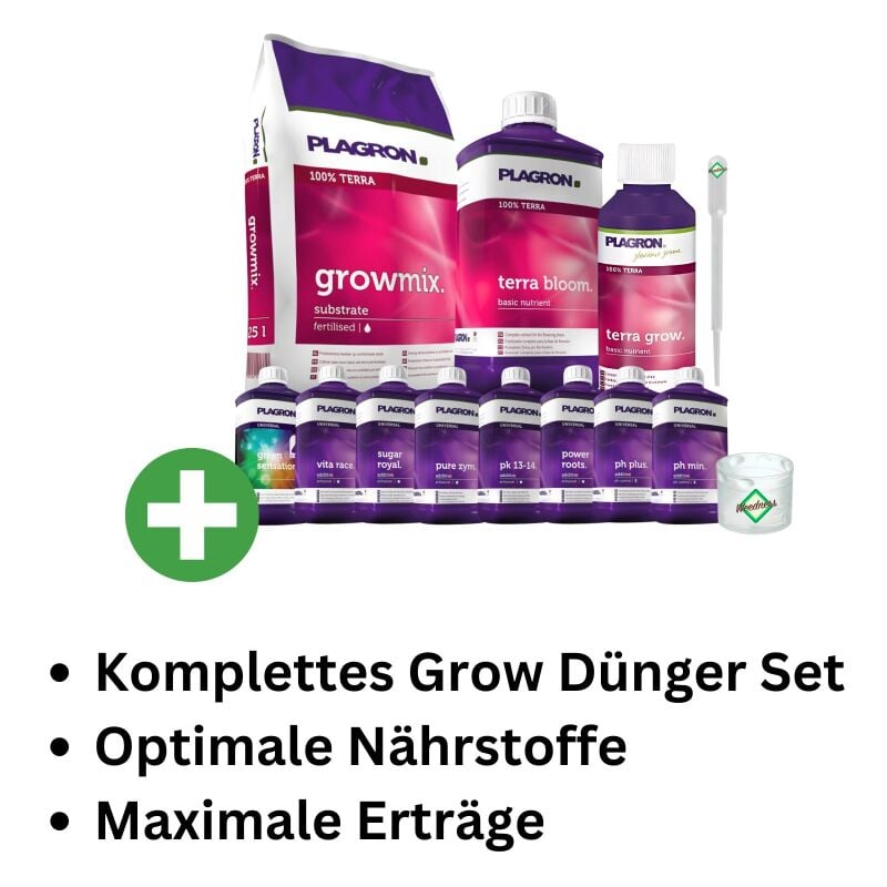 Plagron Growmix Erde-Set Big XL – Grow Erde Komplett-Set