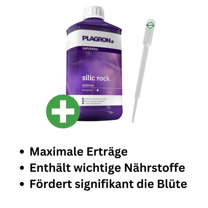 Plagron Silizium Rock 1 Liter – Pflanzenstärkung Dünger