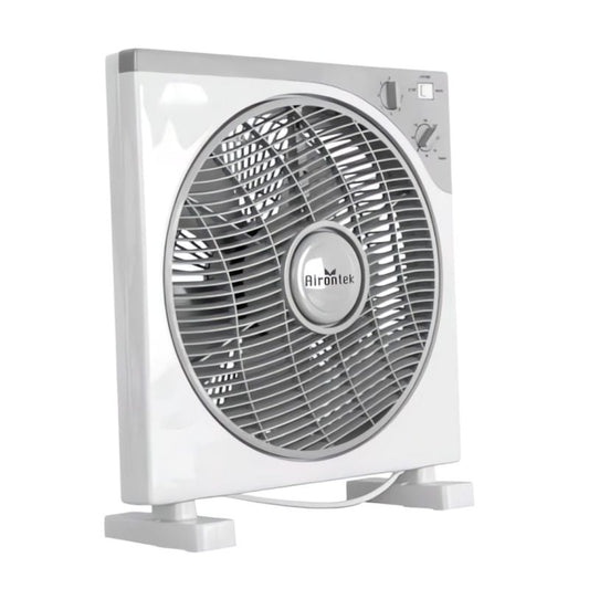 Airontek Box-Ventilator leise 40 Watt 3-Stufig – Leiser Box-Ventilator