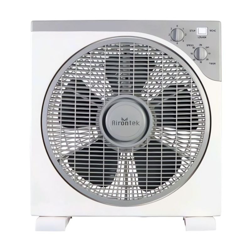 Airontek Box-Ventilator leise 40 Watt 3-Stufig – Leiser Box-Ventilator