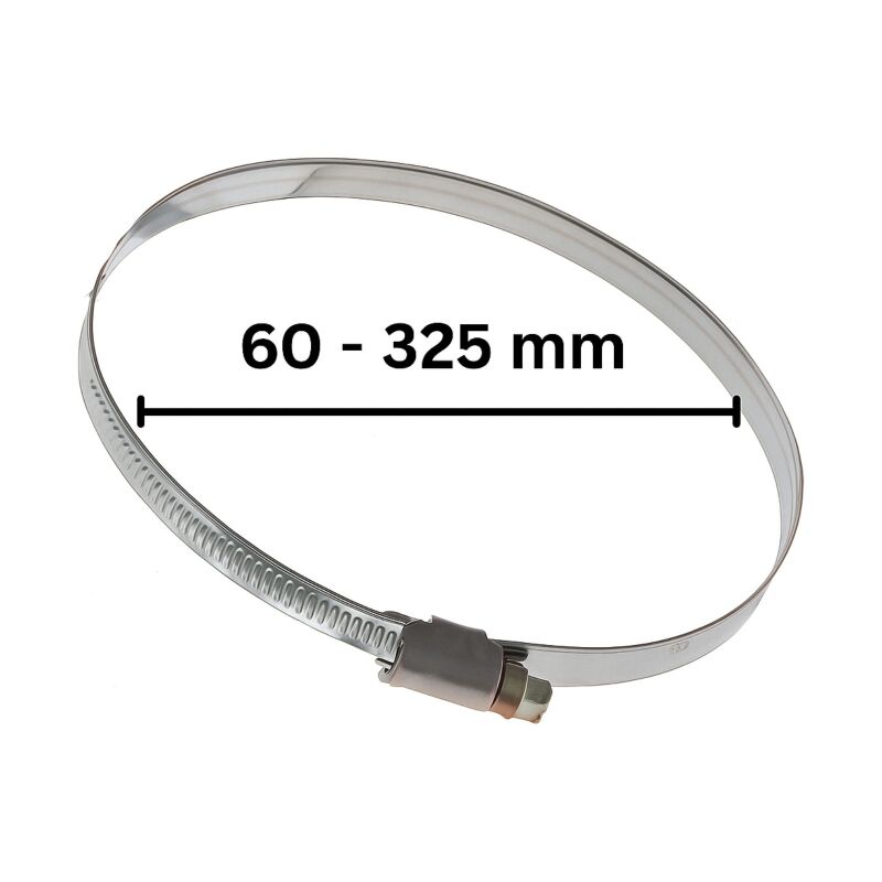 Schlauchschelle 60-325 mm – Abluftschlauch Schelle