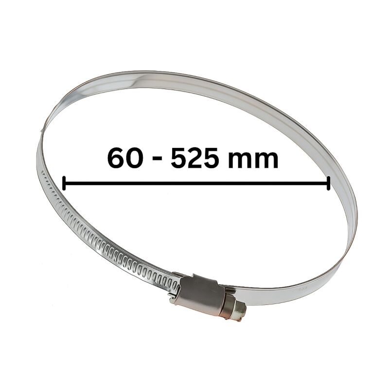 Schlauchschelle 60-525 mm – Abluftschlauch Schelle