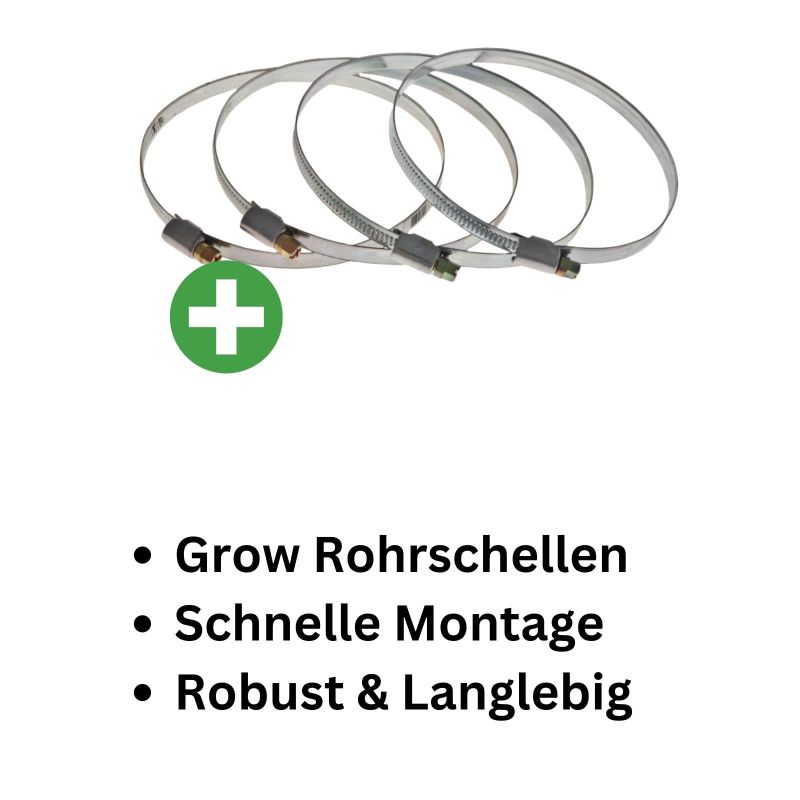 Schlauchschellen 100 mm