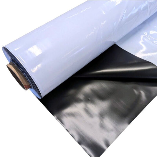 Schwarz Weiß Folie 10 Meter Rolle x 2 Meter Breit – Reflektionsfolie