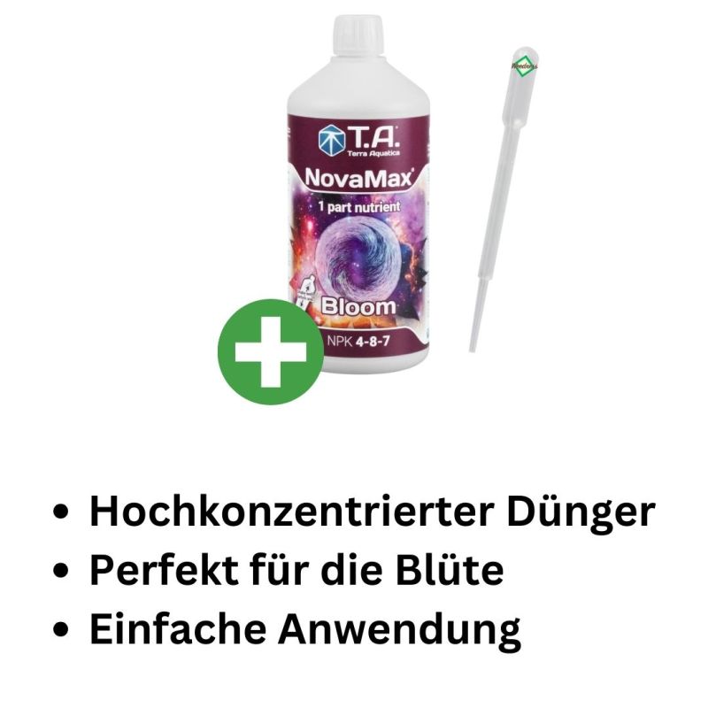 T.A. NovaMax Bloom 500 ml – Einphasen Blütedünger