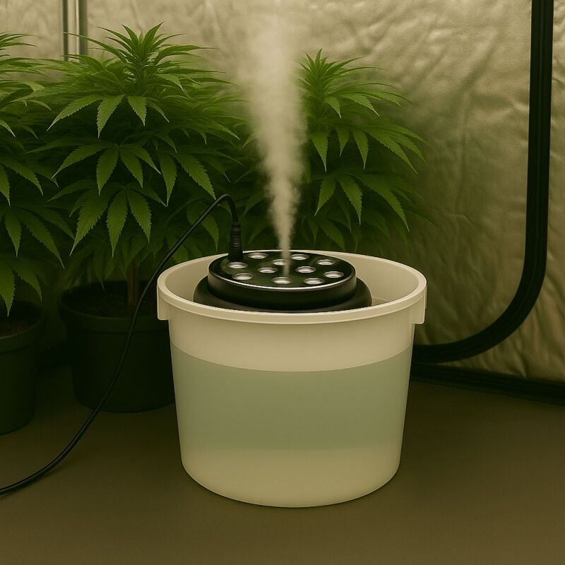 Ultrasonic Ultraschall-Luftbefeuchter 3 Membrane 1200 ml/Stunde – Growbox