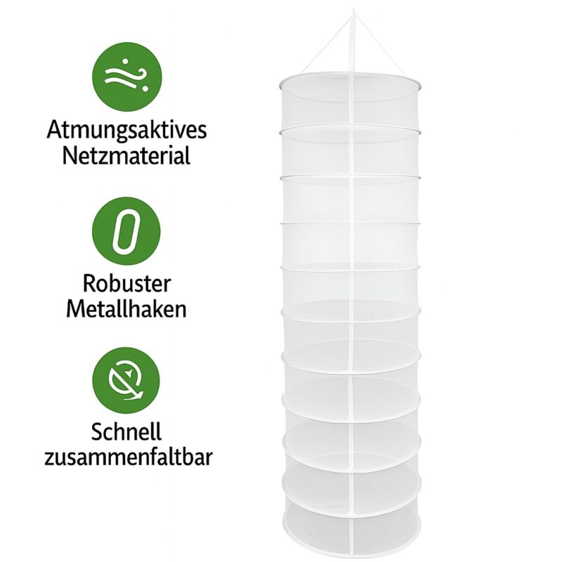 Trockennetz Ø 90 cm 8 Lagig