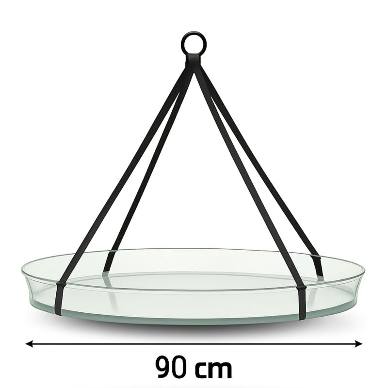 Trockennetz Ø 90 cm 1-lagig – Pflanzen Trocknung Hängenetz