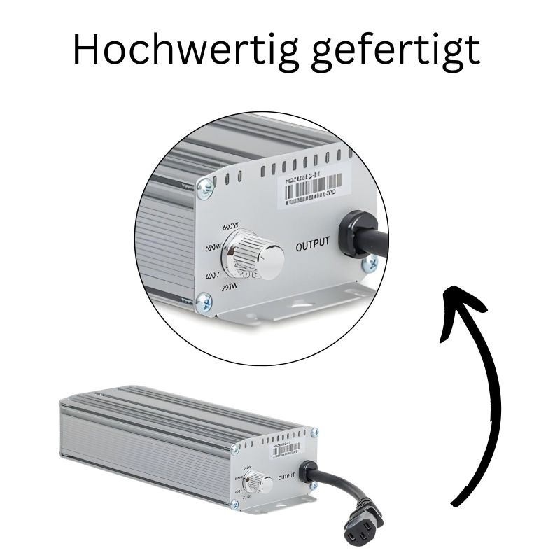 Vorschaltgerät Dimmbar 600 Watt